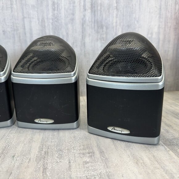 Mirage Nanosat Set Of 5 Speakers Black Fully Functional - Picture 5 of 14